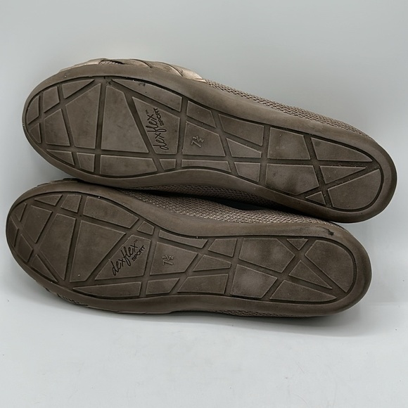 Dexflex Sport taupe / tan canvas and ribbon flats, size 7.5 - Picture 8 of 10